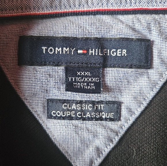 Tommy Hilfiger Black Polo - Picture 3 of 6